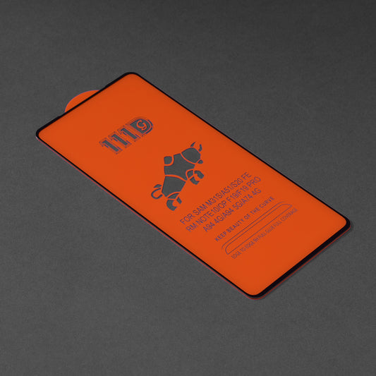 Techsuit Displayschutzfolie für Xiaomi Redmi Note 12S, gehärtetes Glas, Full Glue, 111D, Schwarz