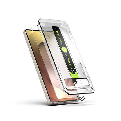 Techsuit TitanGlass CrystalHD Screen Protector for Samsung Galaxy A56 A566 / S24 FE S721, Tempered Glass, Full Glue