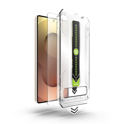 Techsuit TitanGlass CrystalHD Screen Protector for Samsung Galaxy A56 A566 / S24 FE S721, Tempered Glass, Full Glue