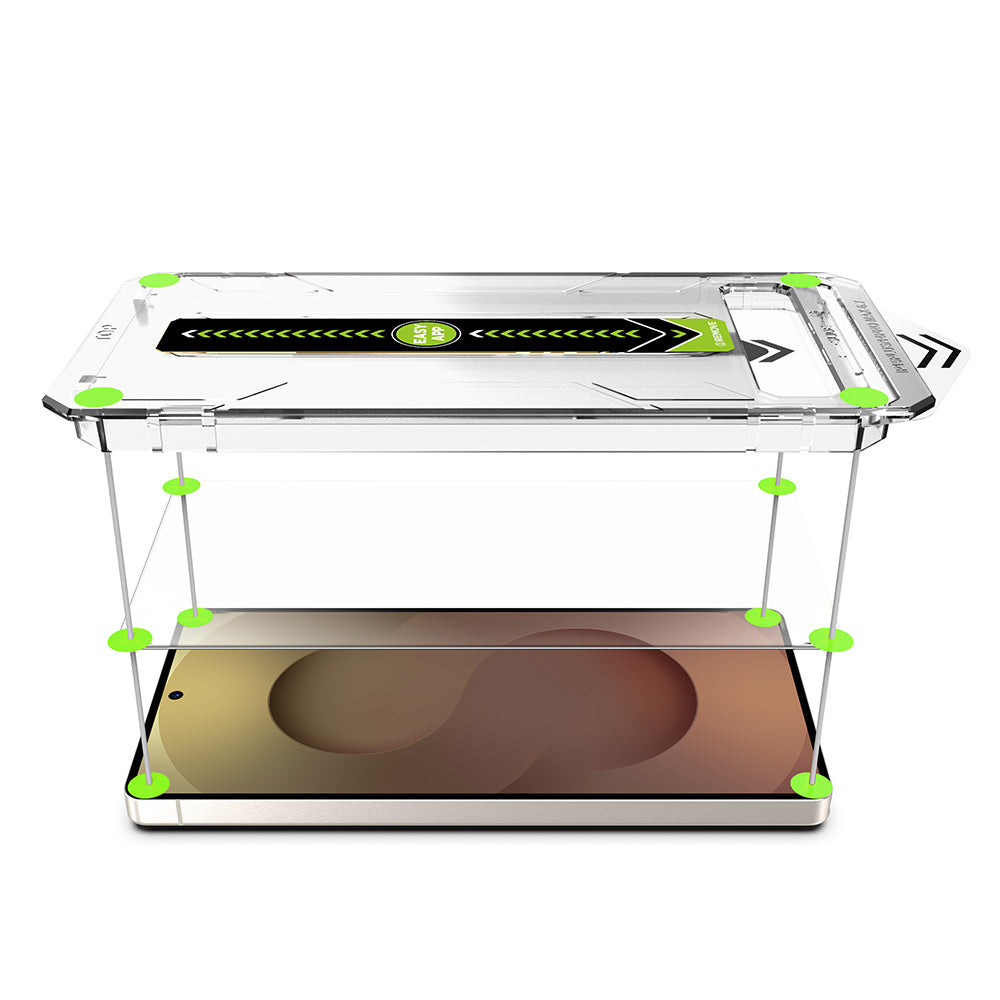 Techsuit TitanGlass CrystalHD Screen Protector for Samsung Galaxy S26, Tempered Glass, Full Glue, Set of 2 Pieces