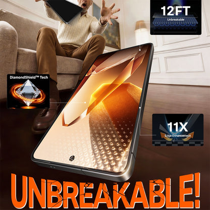 Schutzfolie Torras GlassGo Install Master für Samsung Galaxy S26 Ultra, gehärtetes Glas, vollflächig klebend, transparent.