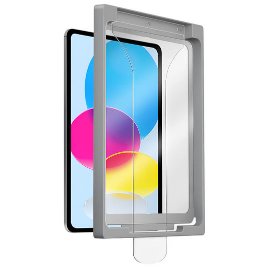 UNIQ Optix Exofit Displayschutzfolie für Apple iPad (2025), Sicherheitsglas, Vollkleber