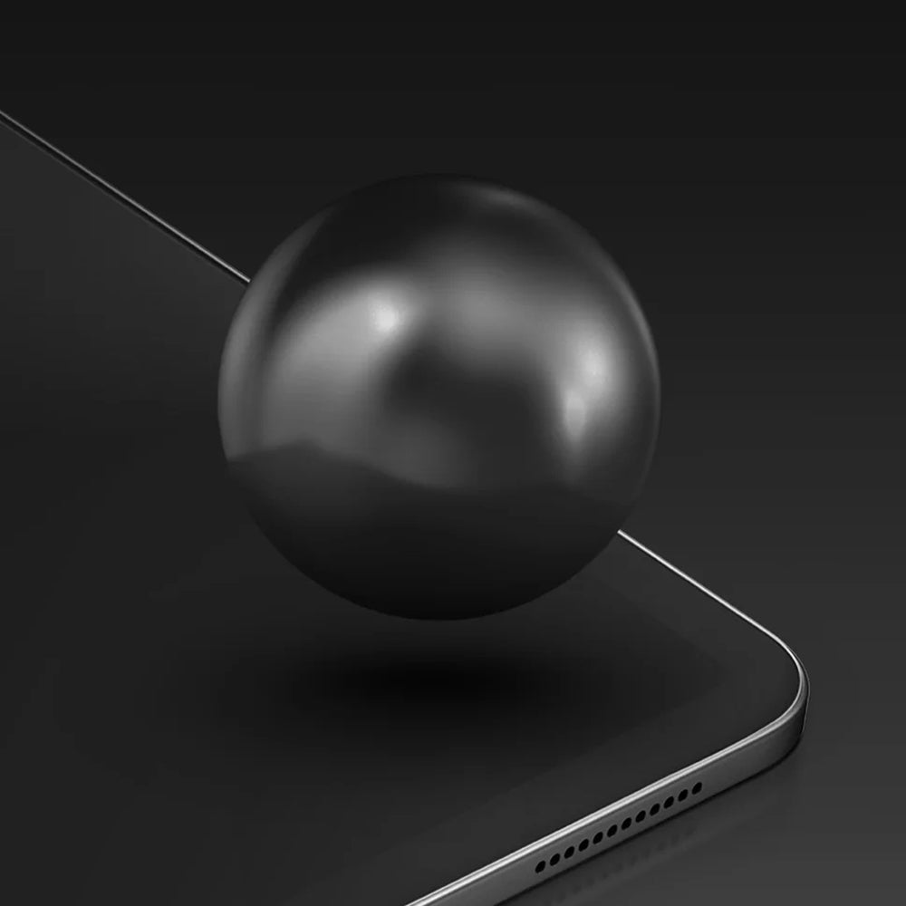 UNIQ Optix Exofit Displayschutzfolie für Apple iPad (2025), Sicherheitsglas, Vollkleber