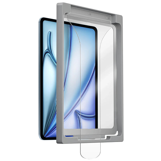 UNIQ Optix Exofit Displayschutzfolie für Apple iPad Air 11 (2024), Sicherheitsglas, Vollflächig verklebt