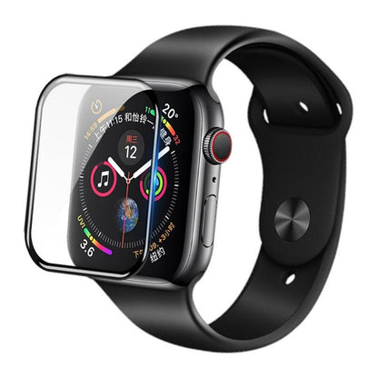 Blueo High Molecule Protective Film for Apple Watch 8 / 7 41mm Series, Tempered Glass, Black