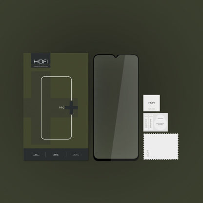 HOFI PRO+ Displayschutzfolie für Xiaomi Redmi 12C, sicheres Glas, Vollkleber, Schwarz