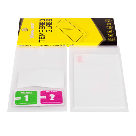 WZK Displayschutzfolie für Apple iPhone 11 Pro / XS / X, gehärtetes Glas, Full Glue, Schwarz