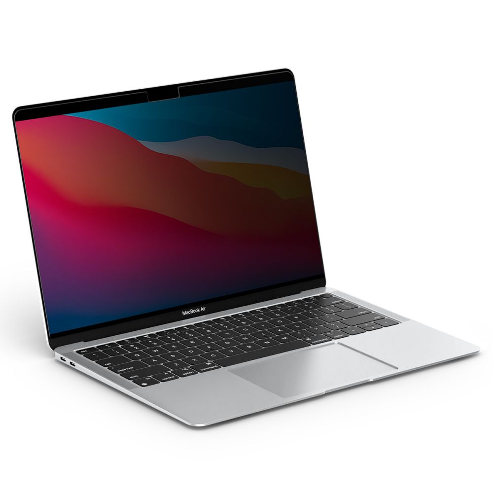 Spigen Safe View Magnetic Datenschutzfolie für Apple MacBook Air M3 13 Zoll (2024) / (2022), Kunststoff AFL06253