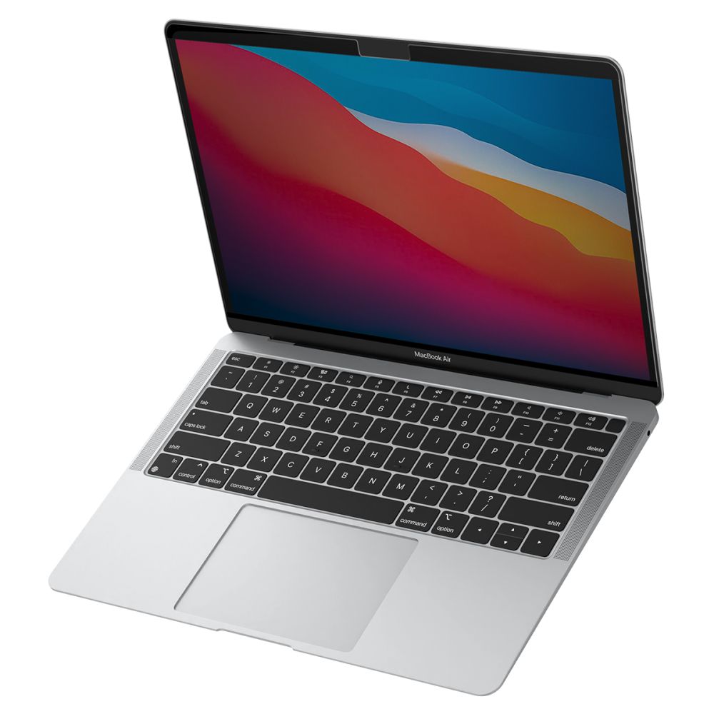 Spigen Safe View Magnetic Datenschutzfolie für Apple MacBook Air M3 13 Zoll (2024) / (2022), Kunststoff AFL06253