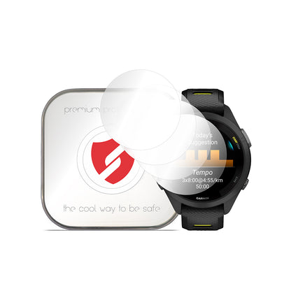 Smart Protection Premium Classic Screen Protector for Garmin Forerunner 265S, Set of 4 pieces, Plastic