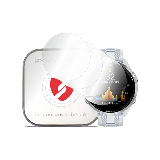 Smart Protection Premium Classic Schutzfolie für Garmin Forerunner 965, 4er-Set, Kunststoff