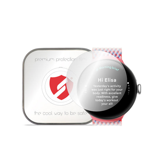 Smart Protection Premium Classic Screen Protector Film for Google Pixel Watch 3 41mm, Set of 4 pieces, Plastic