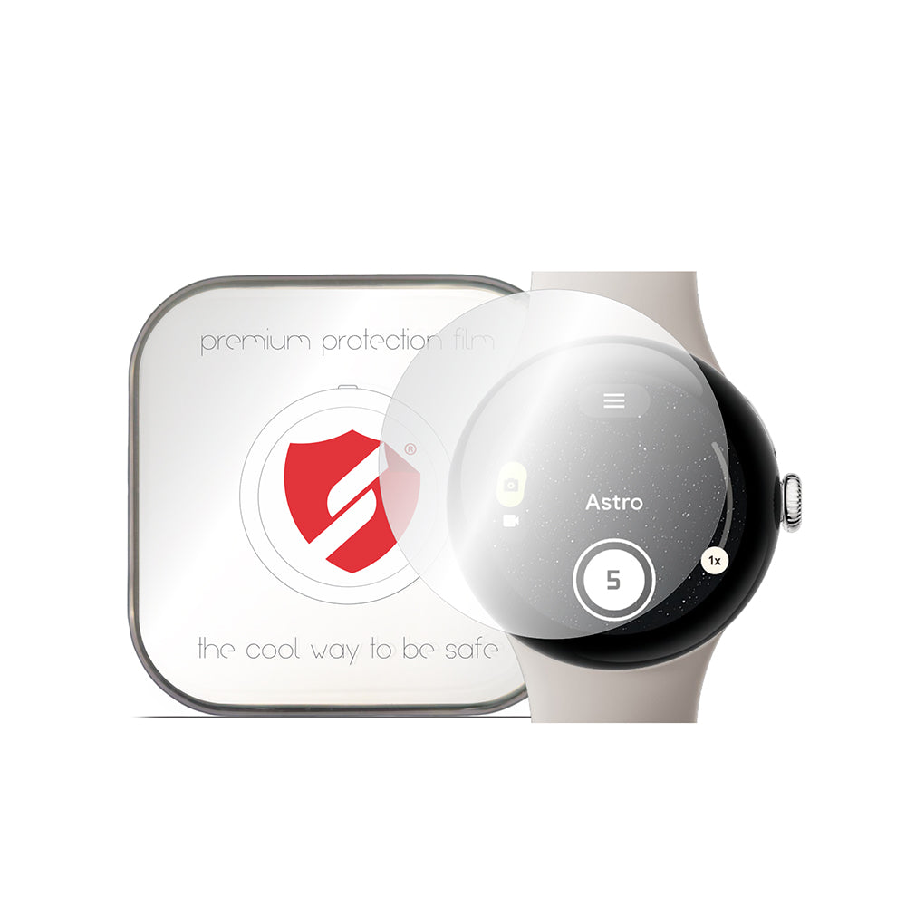 Smart Protection Premium Classic Schutzfolie für Google Pixel Watch 4 45mm, Set 4 Stück, Kunststoff