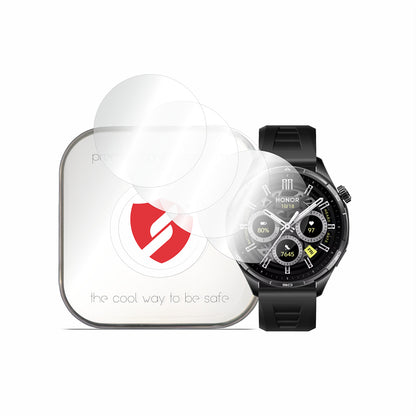 Smart Protection Premium Classic Schutzfolie für Honor Watch 6, Kunststoff, 4 Stück Set