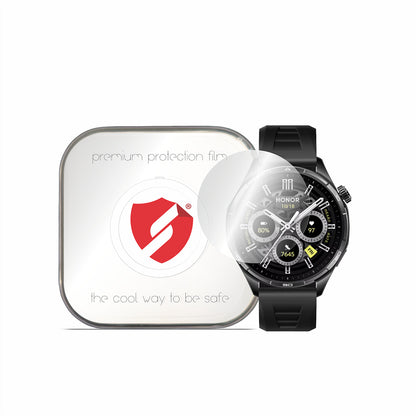 Smart Protection Premium Classic Schutzfolie für Honor Watch 6, Kunststoff, 4 Stück Set