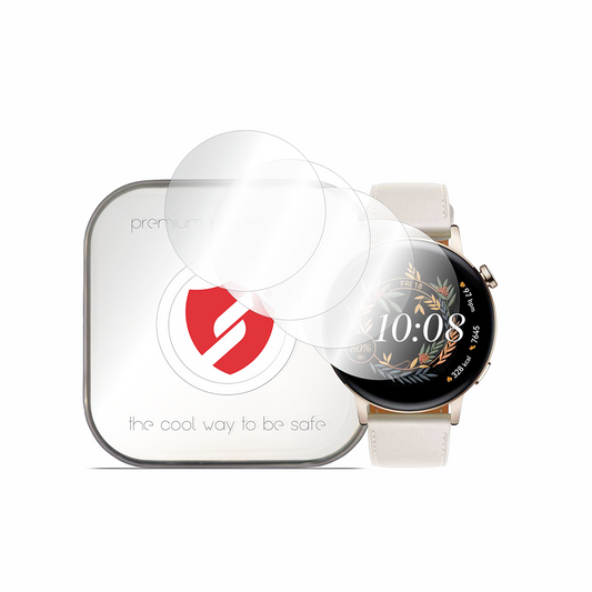 Smart Protection Premium Classic Schutzfolie für Huawei Watch GT 3 42mm, 4 Stück Set, Kunststoff