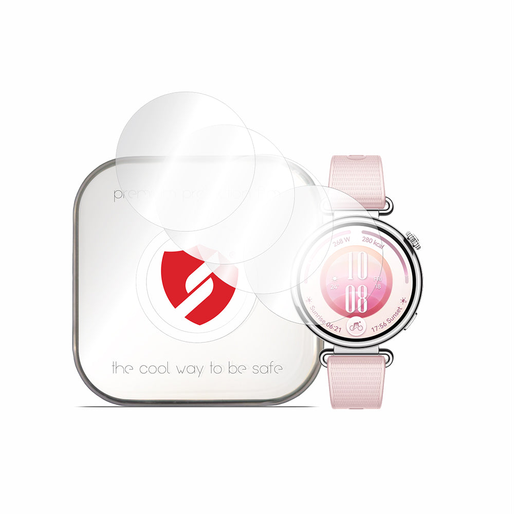 Smart Protection Premium Classic Schutzfolie für Huawei Watch GT 7 41 mm, Kunststoff, 4er-Set
