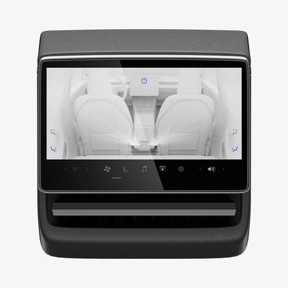 Spigen GlastR Slim Anti-Glare Schutzfolie für Navigation Tesla Y (2026 / 2025) / 3 (2026 / 2025 / 2024), Gehärtetes Glas AGL07586