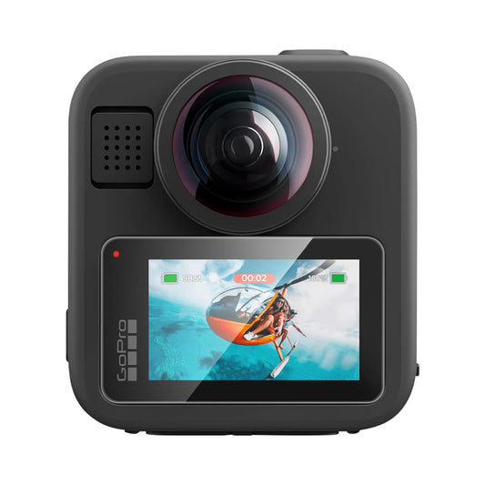 Displayschutzfolie Spigen GlastR Slim für GoPro Max 2, Set mit 2 Stück, Gehärtetes Glas AGL11230