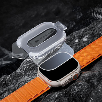 Schutzfolie Tech-Protect Supreme Set für Apple Watch Ultra Series, 2er-Set, sicheres Glas