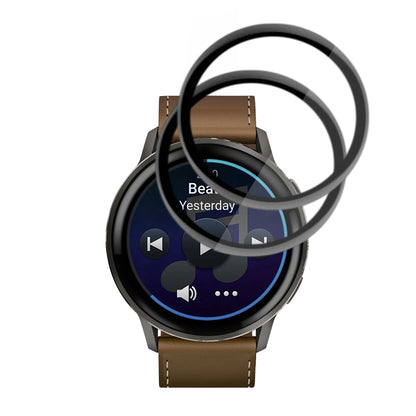 Schutzfolie Techsuit Nano Flex für Garmin Venu 4 45mm, Set 2 Stück, Kunststoff, Schwarz