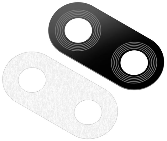 Rückkamera Glas Huawei P20 Lite, Schwarz