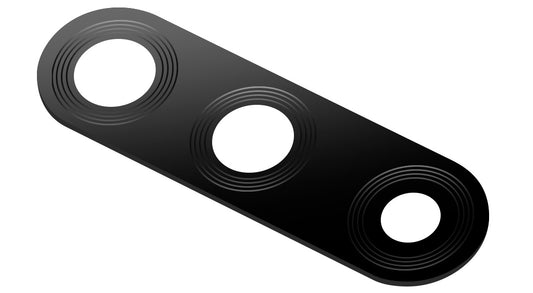 Rückkamera Glas Huawei P30 lite, Schwarz