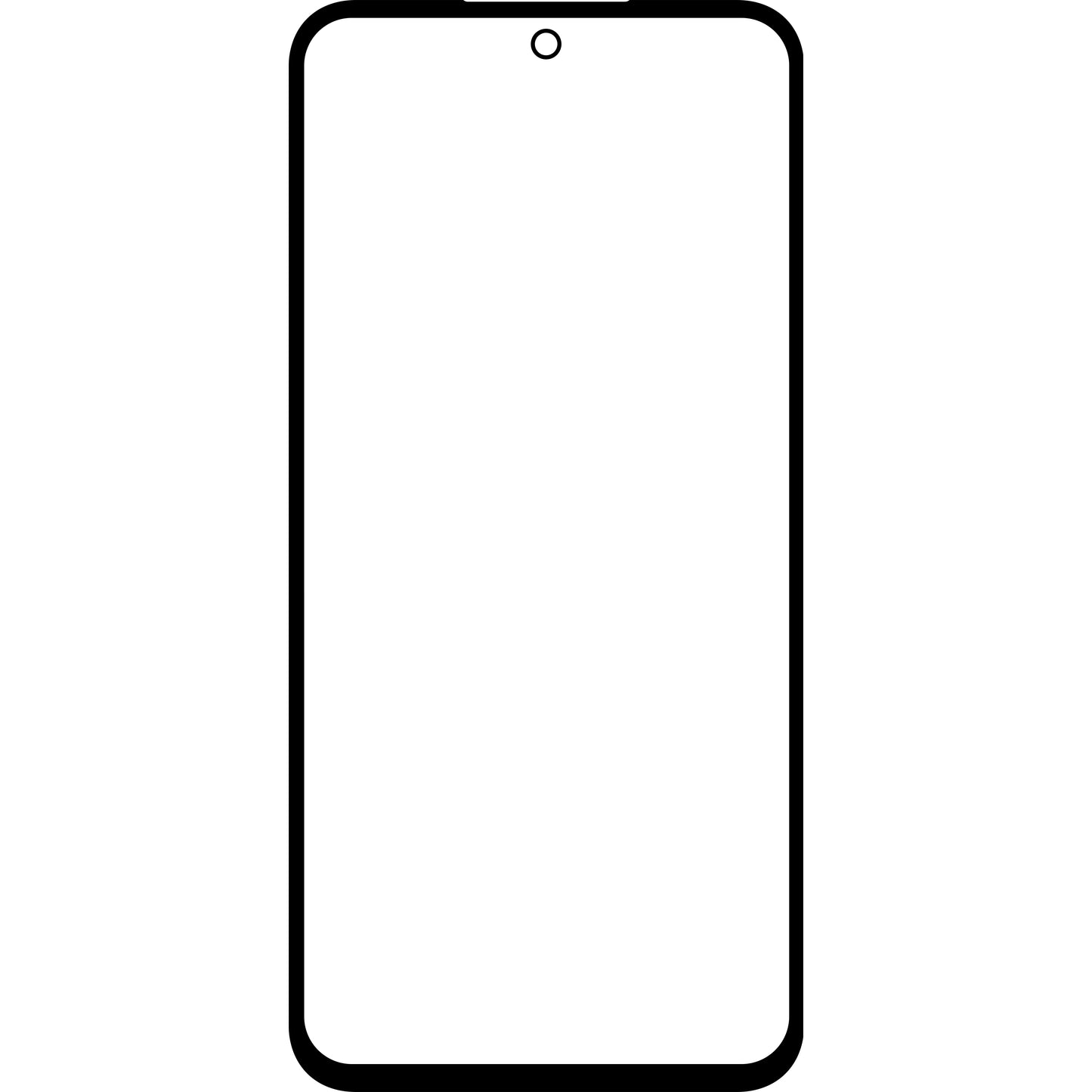 Bildschirmglas + OCA Forward Shield für Samsung Galaxy S23 FE S711, Schwarz