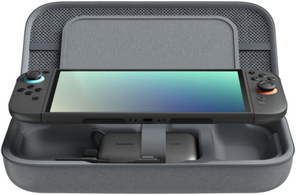 Belkin Charging Schutztasche für Nintendo Switch 2 / Switch / Switch OLED Konsole, Grau ENA001hqCH-V2