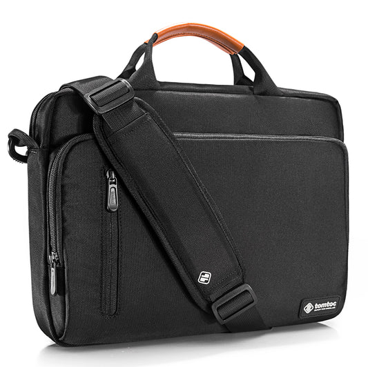 Tomtoc Tasche für 16-Zoll-Laptop, Schwarz