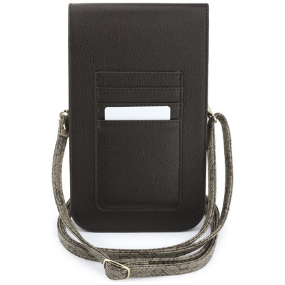 Universelle Handytasche, Guess, 4G Grained Classic Logo, Braun