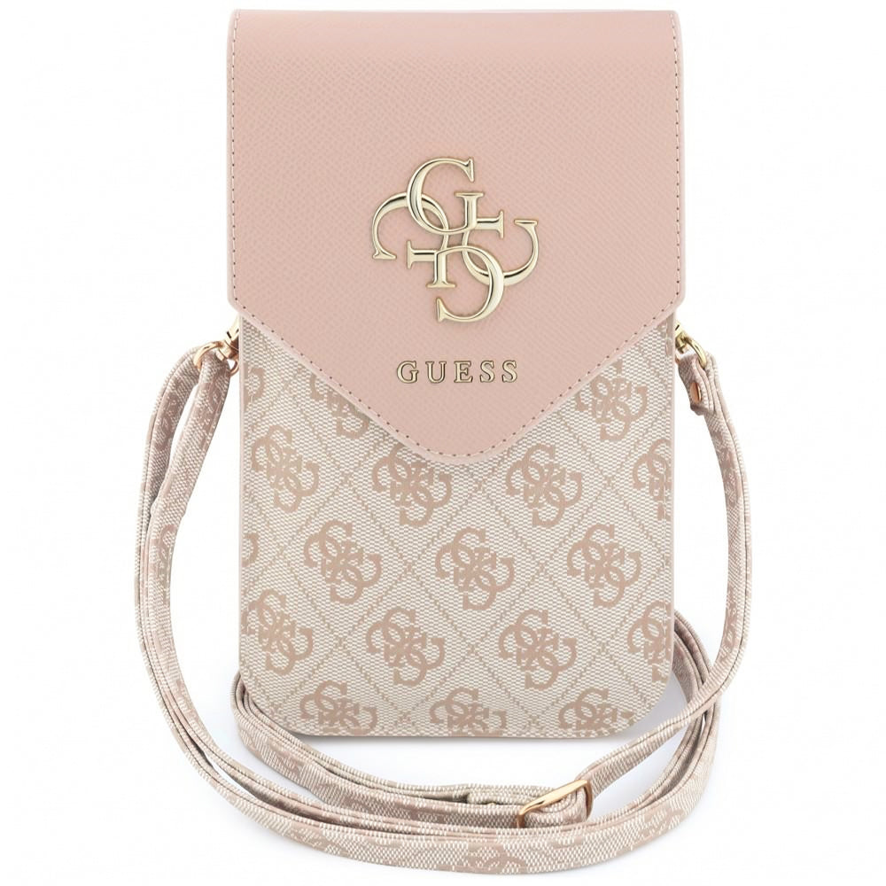Universelle Handytasche, Guess, 4G Grained Classic Logo, Rosa