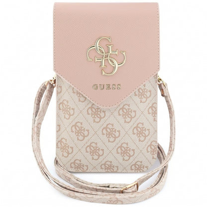 Universelle Handytasche, Guess, 4G Grained Classic Logo, Rosa