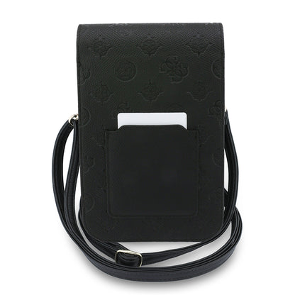 Universaltasche für Telefon, Guess, Grained Peony, Schwarz