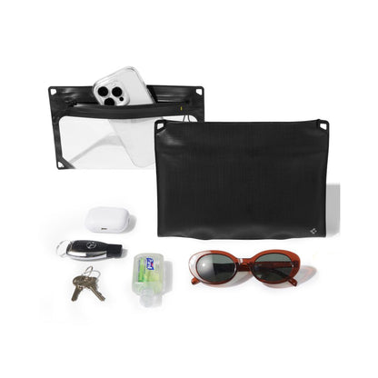 Universelle wasserdichte Tasche und Hülle Spigen Crossbag, Schwarz AMP09746