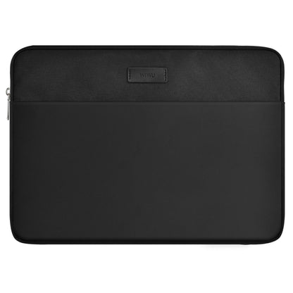 WiWu Minimalistische Hüllentasche für 14-Zoll-Laptop, Schwarz