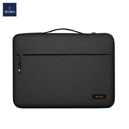 WiWu Pilot Sleeve Bag für 15,4-Zoll-Laptop, Schwarz