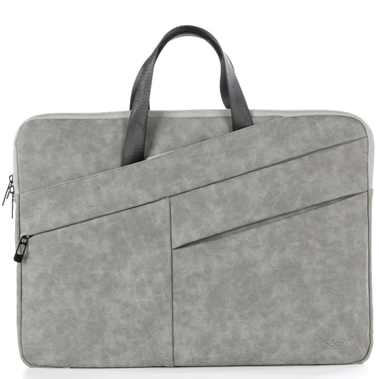 Tasche XO Design CB05 für 15-Zoll-Laptop, Grau