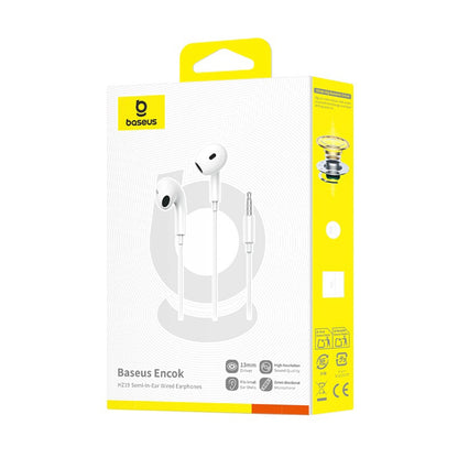 Handsfree 3.5mm Baseus Encok HZ19, Weiß A00182301213-00