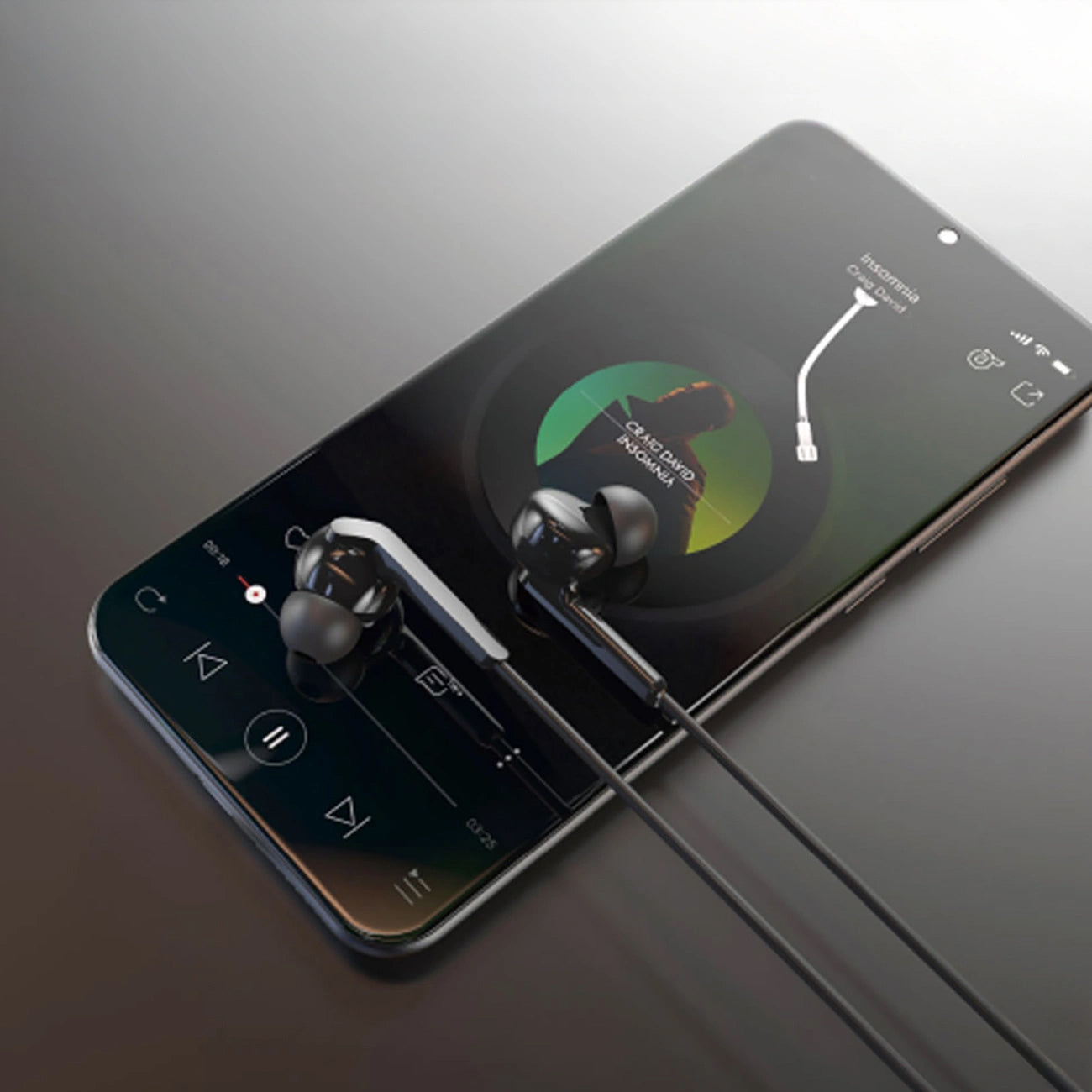 Handsfree 3.5mm Dudao X3, Schwarz