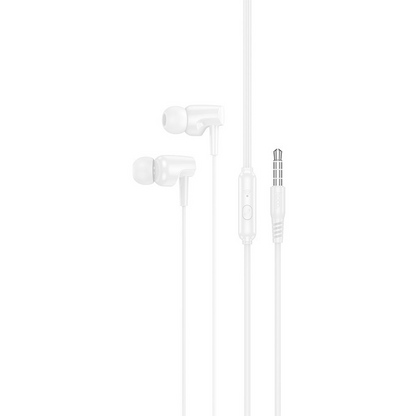 Handsfree 3.5mm HOCO M112, Weiß