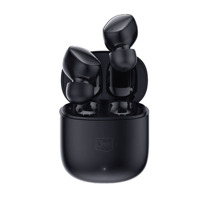 3MK FlowBuds TWS Bluetooth Kopfhörer | Schwarz | 6.5h Akku