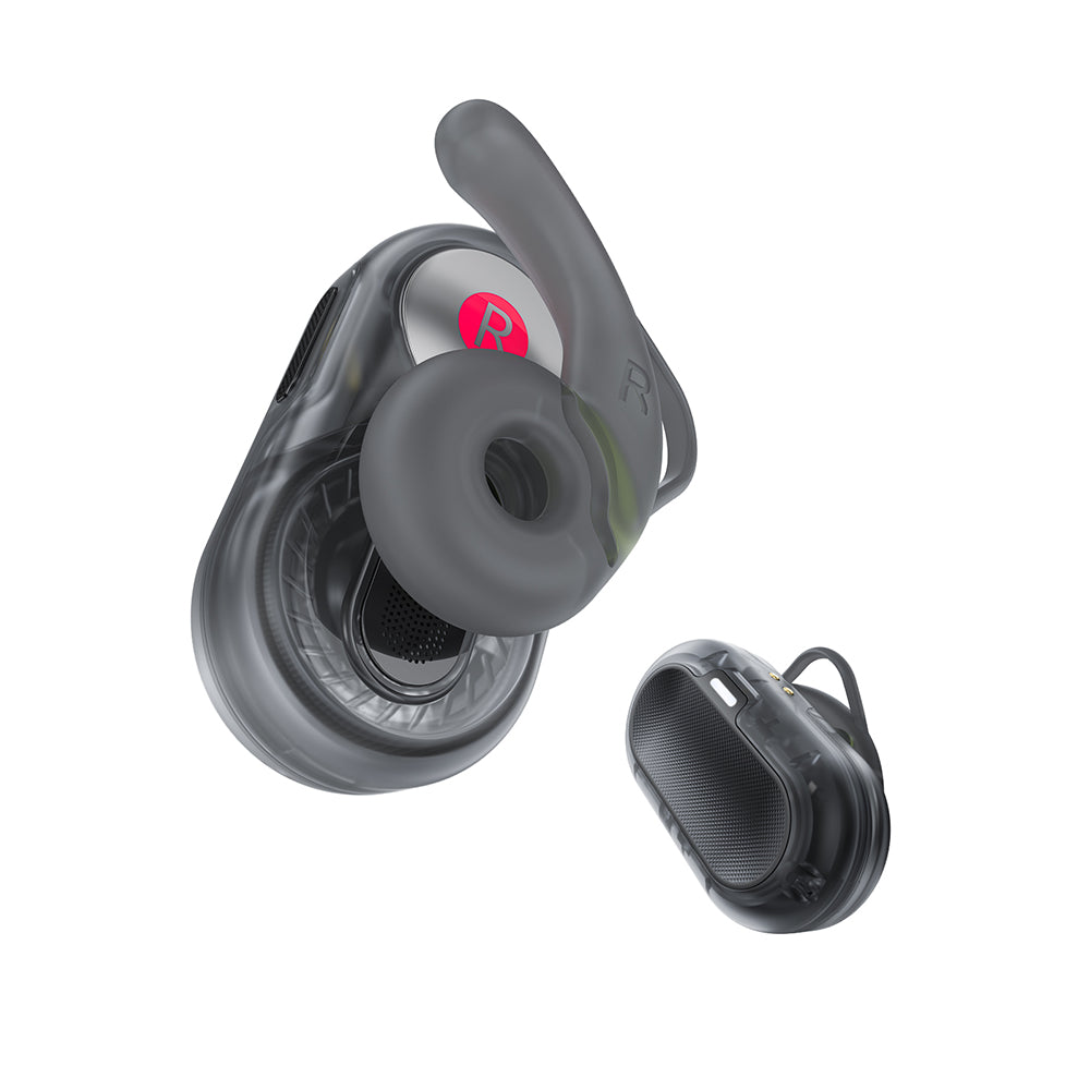 Handsfree Bluetooth Acefast Acefit Neo, TWS, Schwarz