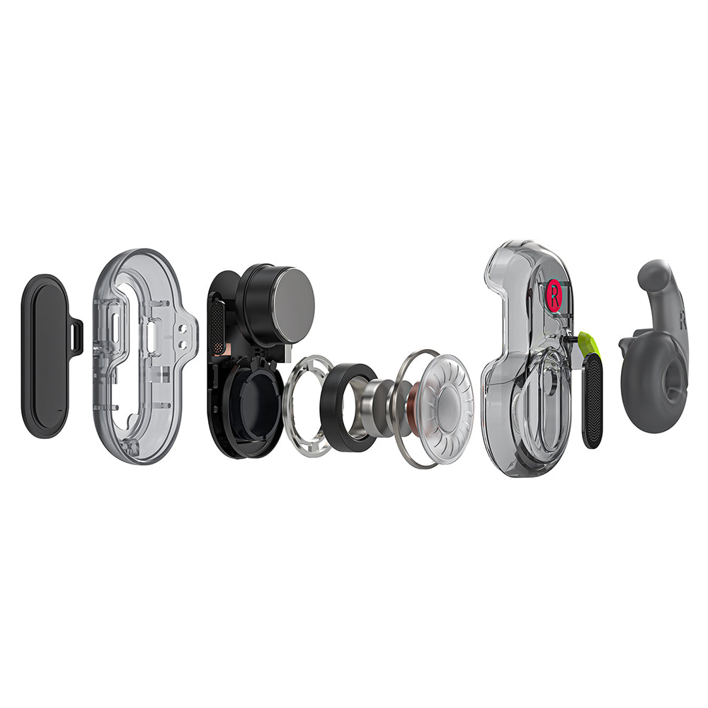 Handsfree Bluetooth Acefast Acefit Neo, TWS, Schwarz