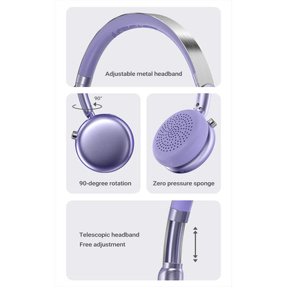 Handsfree Bluetooth Acefast H8, A2DP, ANC, Purple