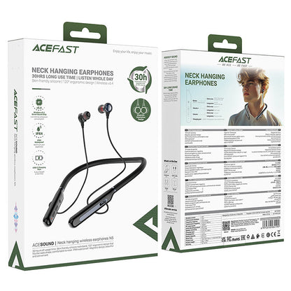 Handsfree Bluetooth Acefast N5, A2DP, Schwarz