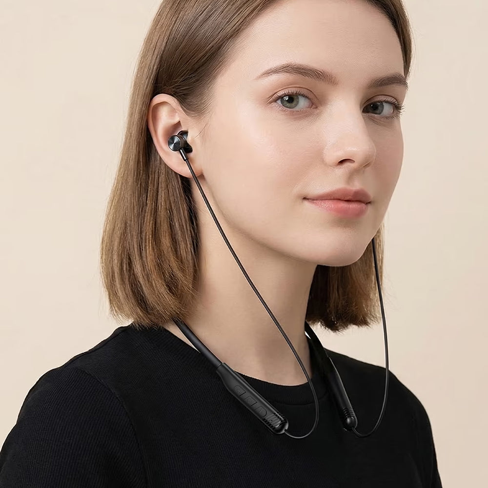Freisprech-Bluetooth Acefast N9, A2DP, Schwarz