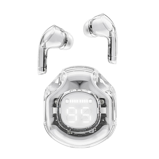 Handsfree Bluetooth Acefast T8, TWS, Weiß