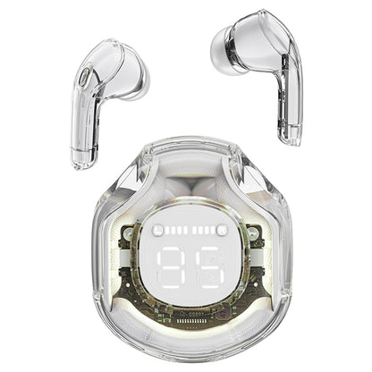 Handsfree Bluetooth Acefast T8, TWS, Weiß