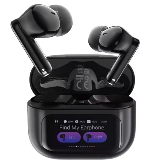 Handsfree Bluetooth Acefast W6, TWS, ANC, Schwarz